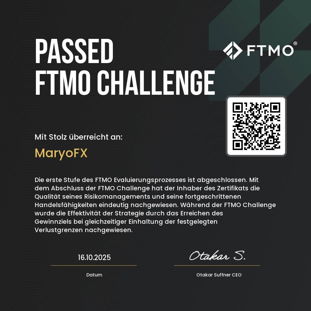 Certificado FTMO 1