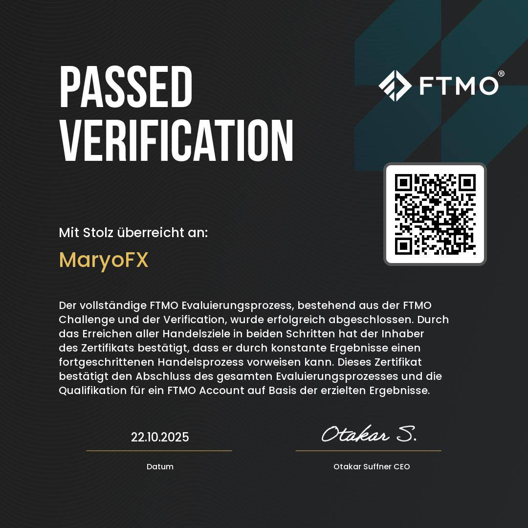 Certificado FTMO 2